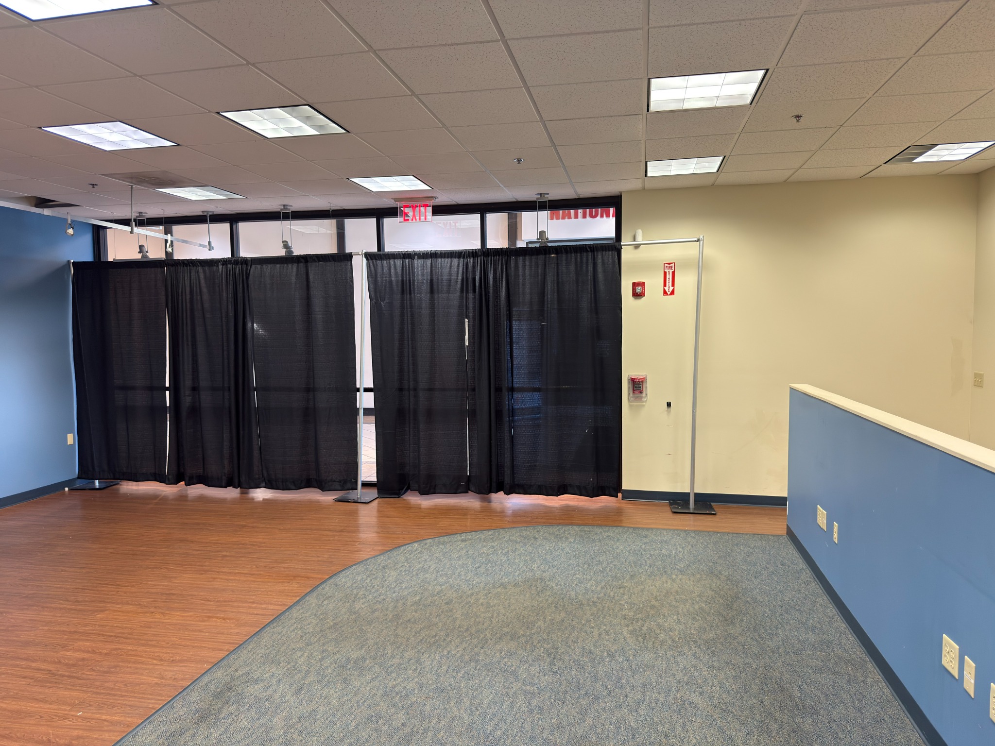 Interior of the restaurant space before the buildout